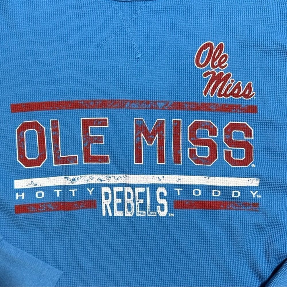Ole Miss Ladies Thermal Shirt - Picture 2 of 4
